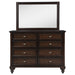 Andover Dresser With Mirror - Visions in Furniture (La Mirada, CA)