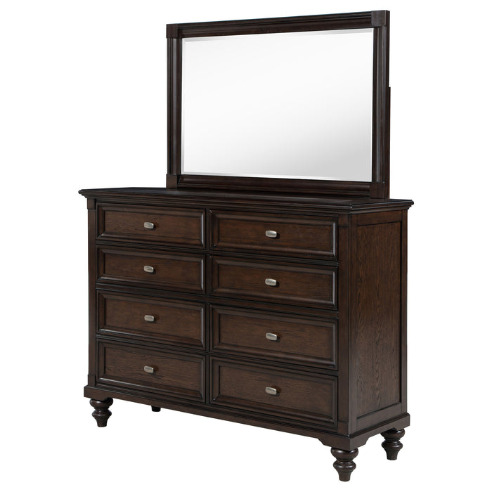 Andover Dresser With Mirror - Visions in Furniture (La Mirada, CA)