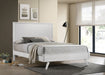 Janelle Panel Bed White - Visions in Furniture (La Mirada, CA)