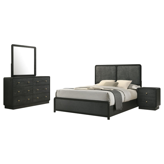 Cavelle 4 & 5 Piece Bedroom Set Queen & E.King - Visions in Furniture (La Mirada, CA)
