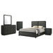 Cavelle 4 & 5 Piece Bedroom Set Queen & E.King - Visions in Furniture (La Mirada, CA)