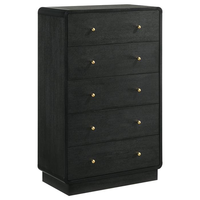 Cavelle 4 & 5 Piece Bedroom Set Queen & E.King - Visions in Furniture (La Mirada, CA)