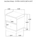 Cavelle Nightstand - Visions in Furniture (La Mirada, CA)