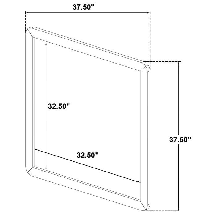 Cavelle Dresser Mirror - Visions in Furniture (La Mirada, CA)