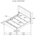 Amsbury California King Bed - Visions in Furniture (La Mirada, CA)
