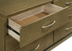 Amsbury Dresser With Mirror - Visions in Furniture (La Mirada, CA)