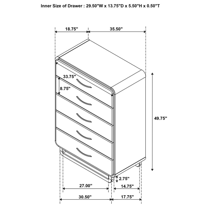 Amsbury Chest - Visions in Furniture (La Mirada, CA)