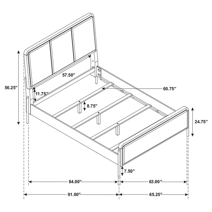 Arini Bedroom Set Beige - Visions in Furniture (La Mirada, CA)