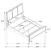Arini Bedroom Set Beige - Visions in Furniture (La Mirada, CA)