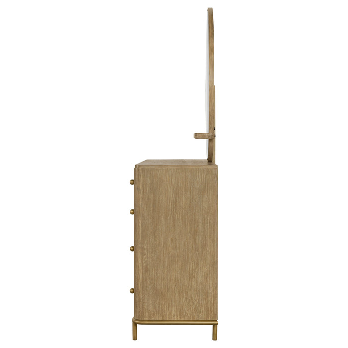 Arini Dresser With Mirror - Visions in Furniture (La Mirada, CA)