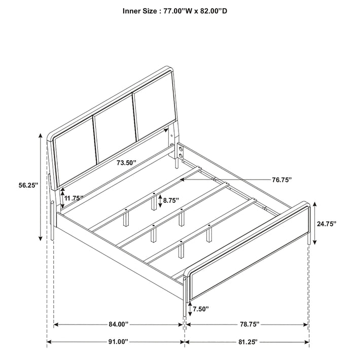 Arini 4 Pc Bedroom Set - Visions in Furniture (La Mirada, CA)