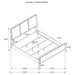 Arini 4 Pc Bedroom Set - Visions in Furniture (La Mirada, CA)