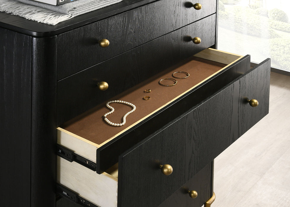Arini 4 & 5 Piece Bedroom Set King & Queen - Visions in Furniture (La Mirada, CA)
