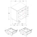 Arini 4 & 5 Piece Bedroom Set King & Queen - Visions in Furniture (La Mirada, CA)