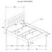 Kendall 4 & 5 Piece Bedroom Sets - Visions in Furniture (La Mirada, CA)