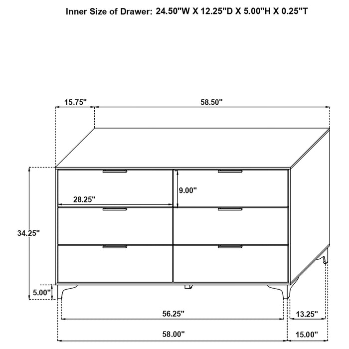 Kendall Bedroom Sets - Visions in Furniture (La Mirada, CA)
