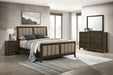 Wilkes 4 & 5 Piece E.King, Queen, Twin, & Full Bedroom Set - Visions in Furniture (La Mirada, CA)