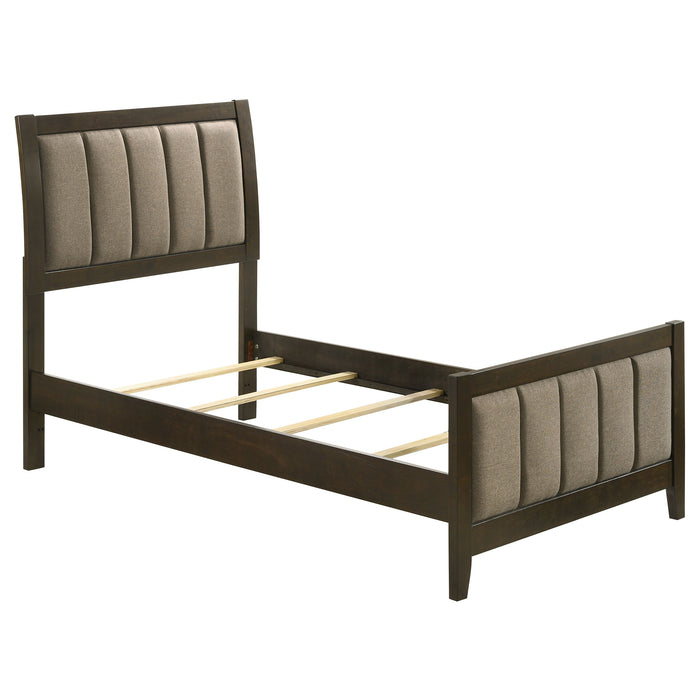 Wilkes 4 & 5 Piece E.King, Queen, Twin, & Full Bedroom Set - Visions in Furniture (La Mirada, CA)