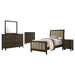 Wilkes 4 & 5 Piece E.King, Queen, Twin, & Full Bedroom Set - Visions in Furniture (La Mirada, CA)