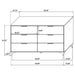 Kendall Bedroom Sets - Visions in Furniture (La Mirada, CA)