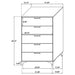 Kendall Bedroom Sets - Visions in Furniture (La Mirada, CA)