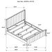 Brookmead 4 Pc Bedroom Set - Visions in Furniture (La Mirada, CA)