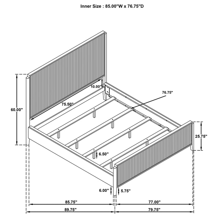 Brookmead California King Bed - Visions in Furniture (La Mirada, CA)