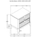 Brookmead Nightstand - Visions in Furniture (La Mirada, CA)