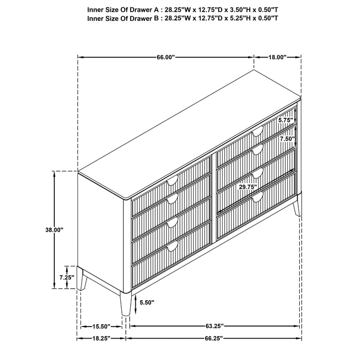 Brookmead Dresser - Visions in Furniture (La Mirada, CA)