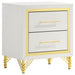Lucia 4 & 5 Piece Bedroom Set King & Queen Beige & Grey - Visions in Furniture (La Mirada, CA)