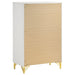 Lucia 4 & 5 Piece Bedroom Set King & Queen Beige & Grey - Visions in Furniture (La Mirada, CA)