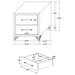 Lucia 4 & 5 Piece Bedroom Set King & Queen Beige & Grey - Visions in Furniture (La Mirada, CA)