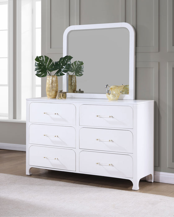Anastasia Dresser With Mirror - Visions in Furniture (La Mirada, CA)