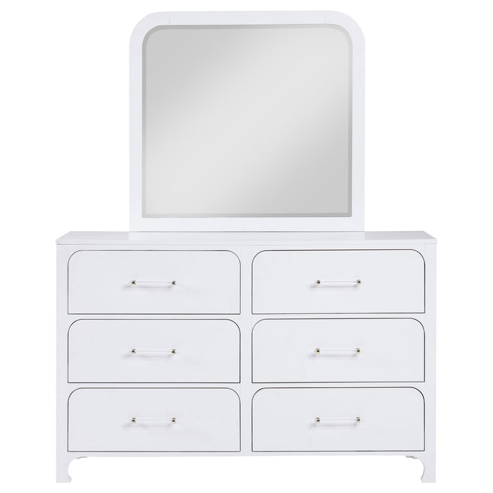 Anastasia Dresser With Mirror - Visions in Furniture (La Mirada, CA)