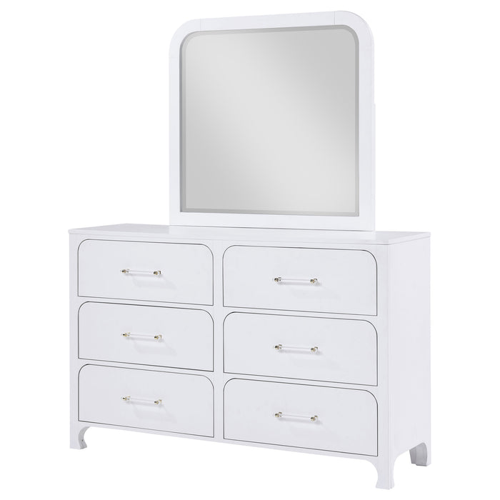 Anastasia Dresser With Mirror - Visions in Furniture (La Mirada, CA)