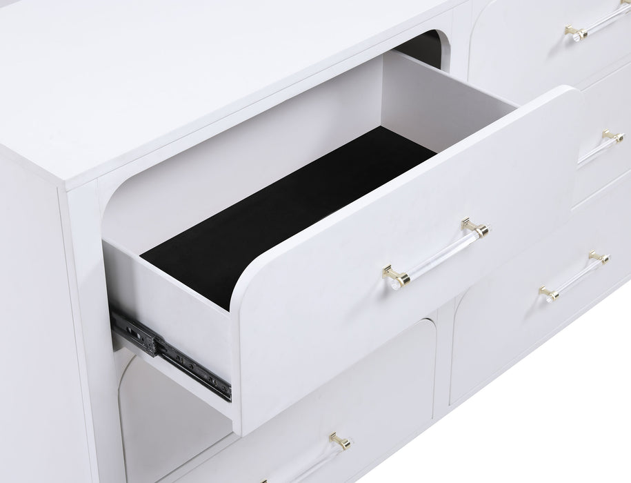 Anastasia Dresser With Mirror - Visions in Furniture (La Mirada, CA)
