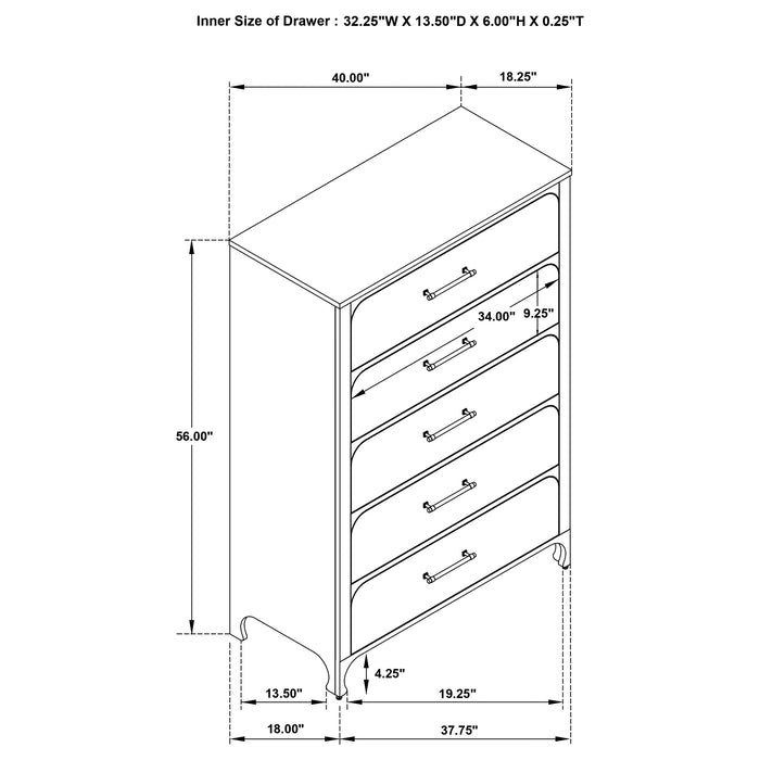 Anastasia Chest - Visions in Furniture (La Mirada, CA)