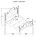 Celina 4 Pc Bedroom Set - Visions in Furniture (La Mirada, CA)