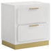 Caraway 4 Pc & Pc E.King, Cal.King, & Queen Bedroom Set Black & White - Visions in Furniture (La Mirada, CA)