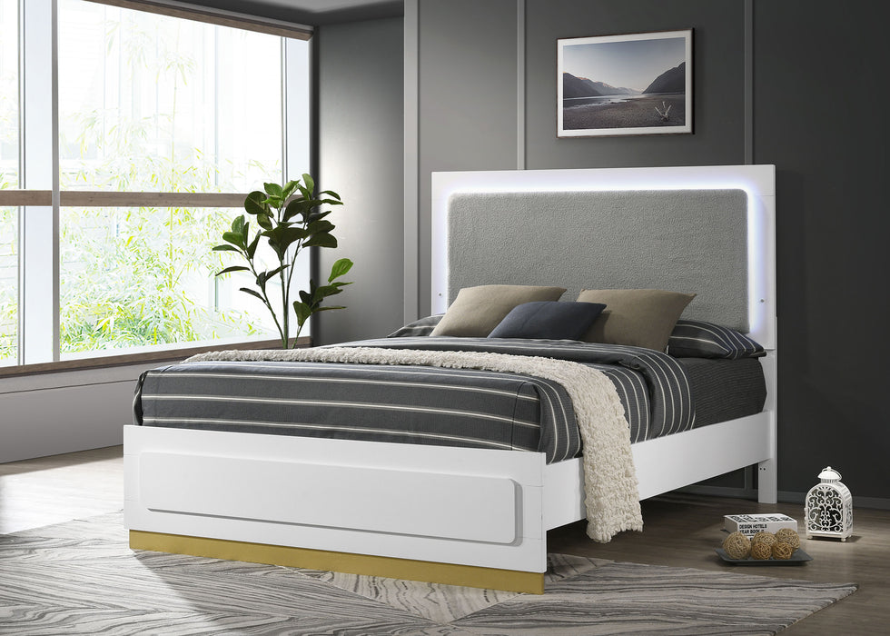Caraway Queen Bed - Visions in Furniture (La Mirada, CA)