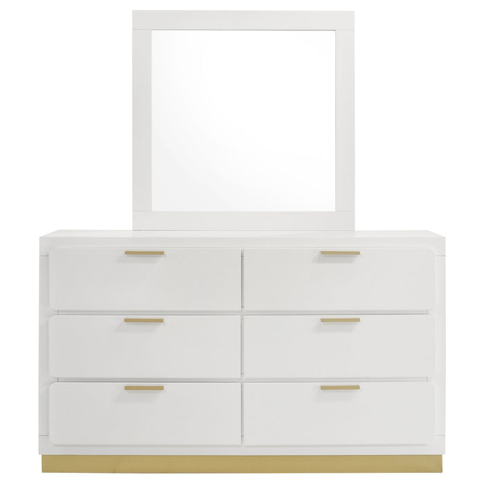 Caraway Dresser With Mirror - Visions in Furniture (La Mirada, CA)