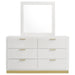Caraway Dresser With Mirror - Visions in Furniture (La Mirada, CA)