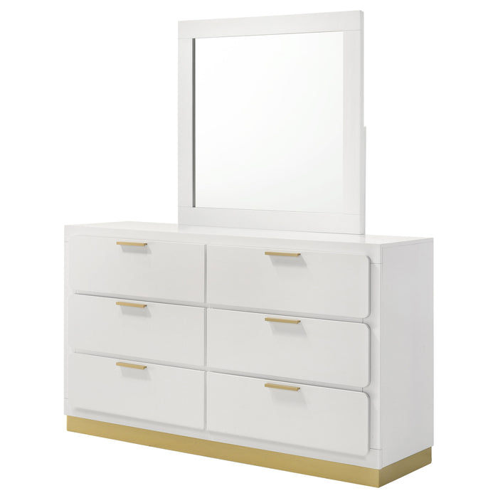Caraway Dresser With Mirror - Visions in Furniture (La Mirada, CA)