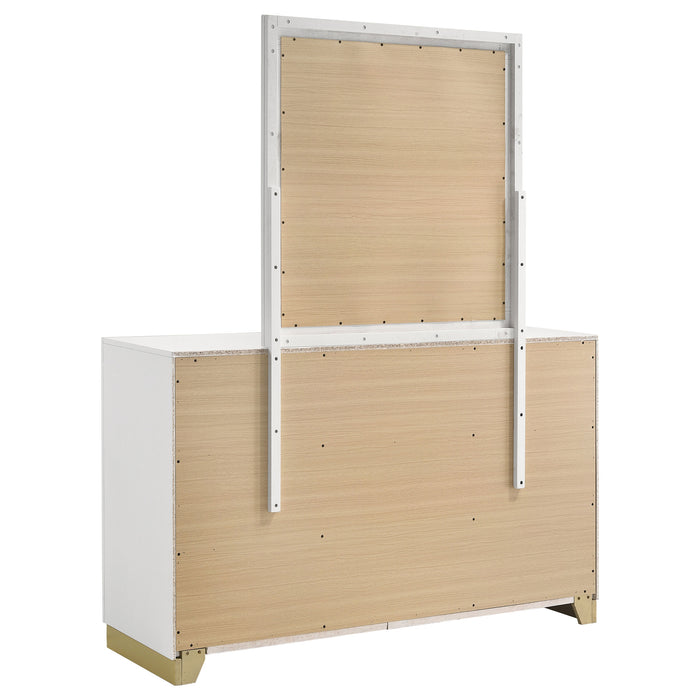 Caraway Dresser With Mirror - Visions in Furniture (La Mirada, CA)