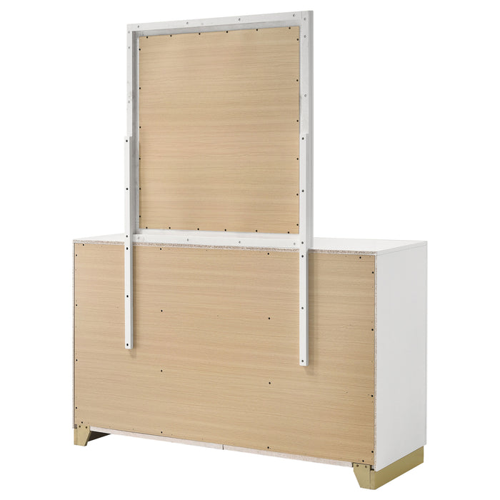 Caraway Dresser With Mirror - Visions in Furniture (La Mirada, CA)