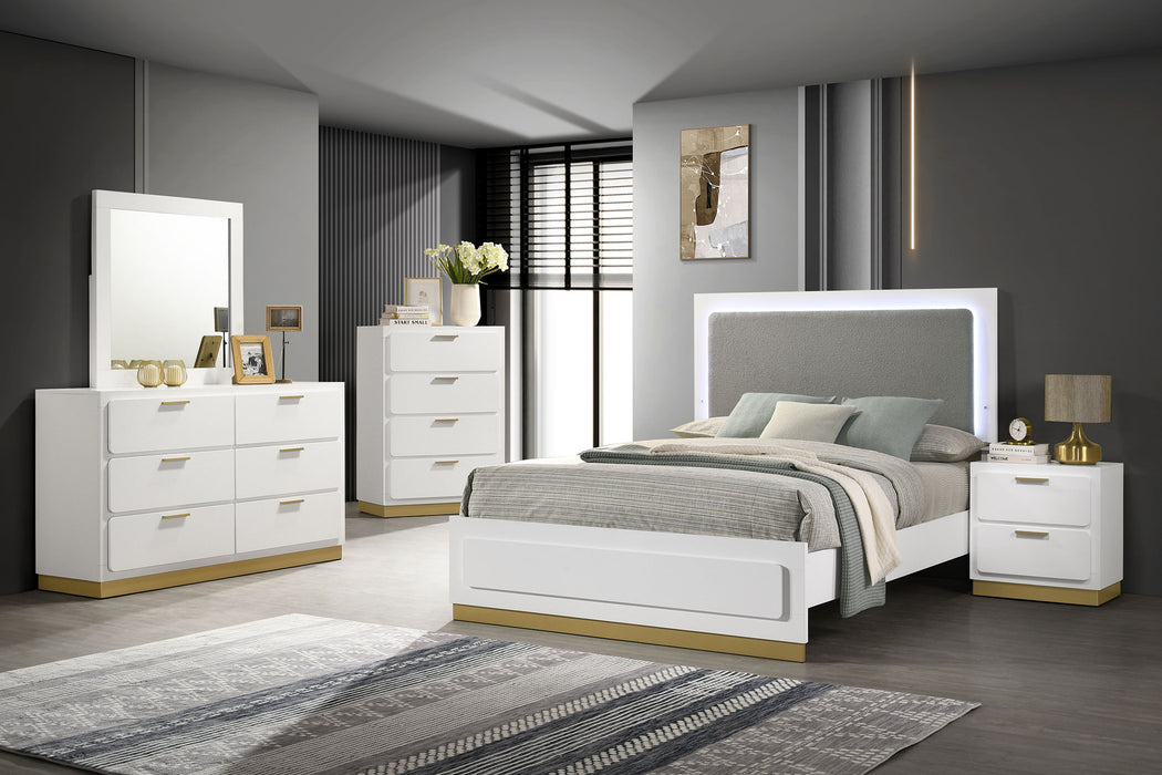 Caraway Dresser With Mirror - Visions in Furniture (La Mirada, CA)