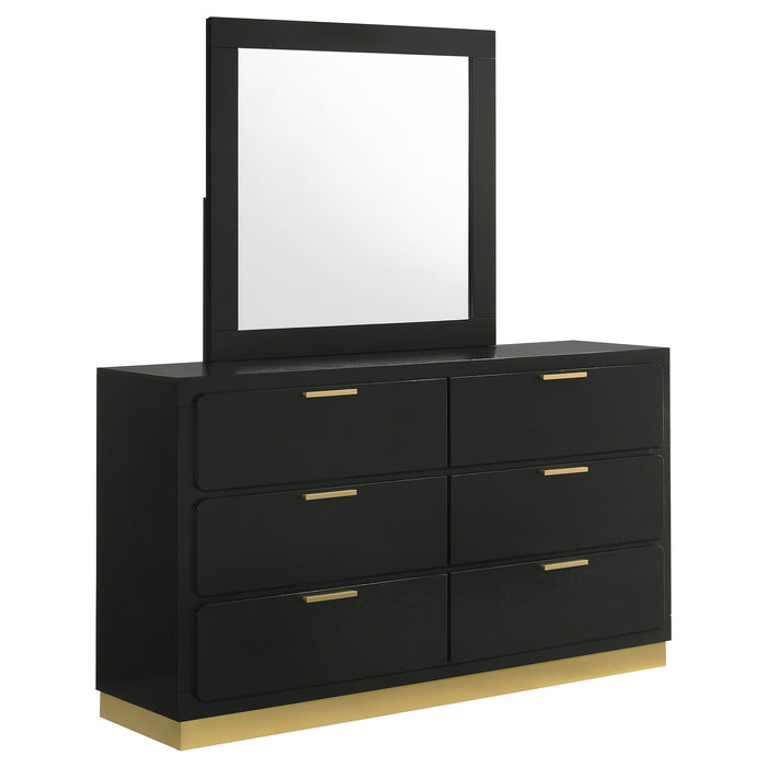 Caraway Dresser With Mirror - Visions in Furniture (La Mirada, CA)