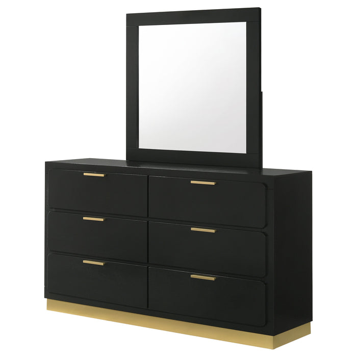 Caraway Dresser With Mirror - Visions in Furniture (La Mirada, CA)