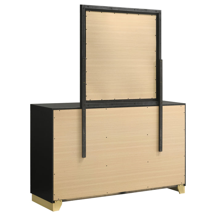 Caraway Dresser With Mirror - Visions in Furniture (La Mirada, CA)