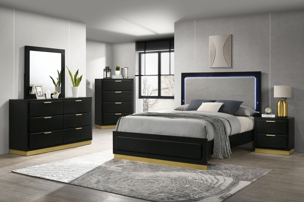Caraway Dresser With Mirror - Visions in Furniture (La Mirada, CA)